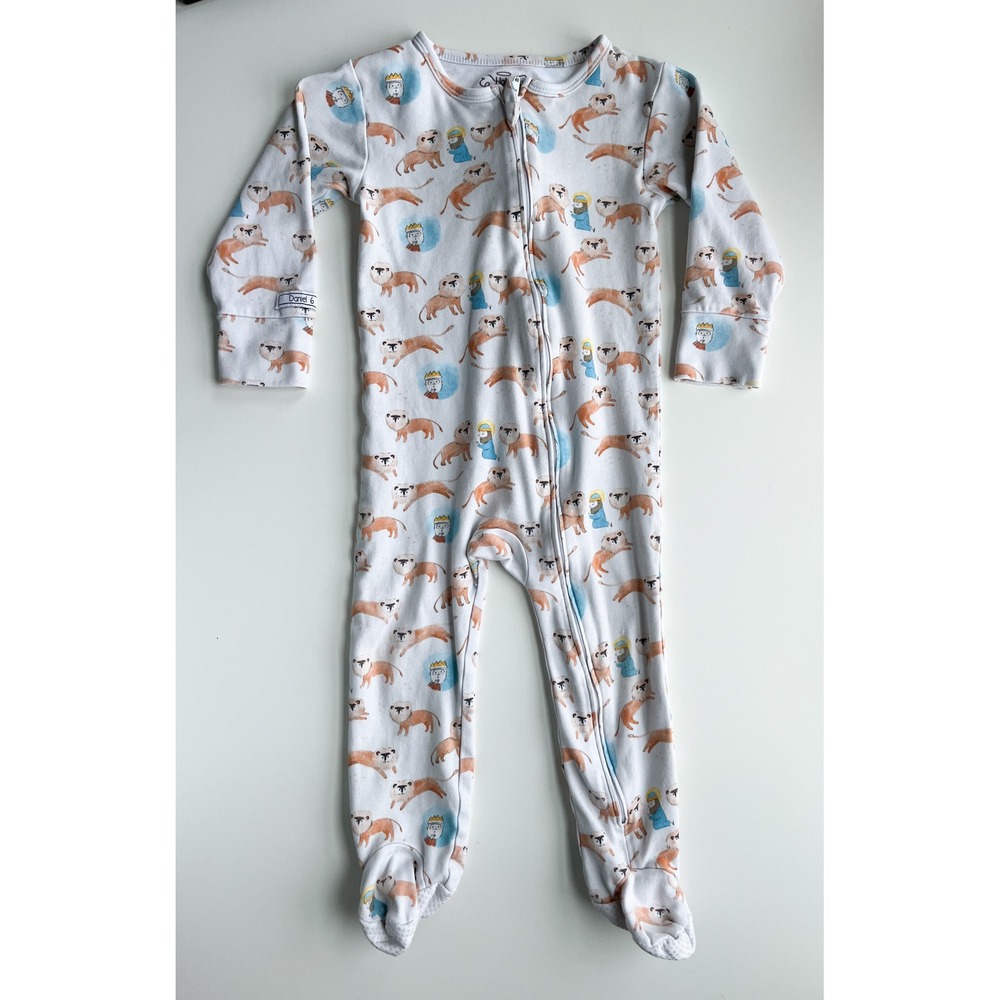 Holy Pals‎ Daniel & The Lions Den Pajama Footie Sleeper 18-24 Months